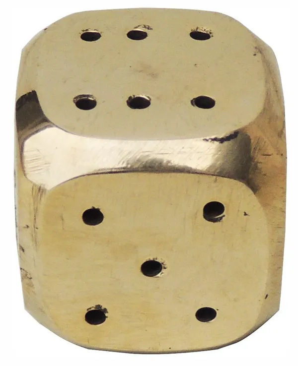 Brass_Pasa_Dice-1.5x1.5x1.5_(F373_C)_-_Pack_of_2