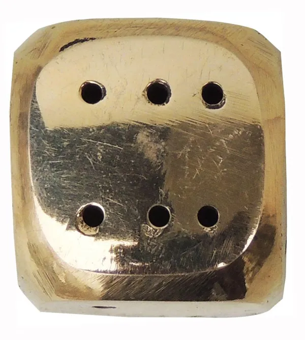 Brass_Pasa_Dice-1.5x1.5x1.5_(F373_C)_-_Pack_of_2