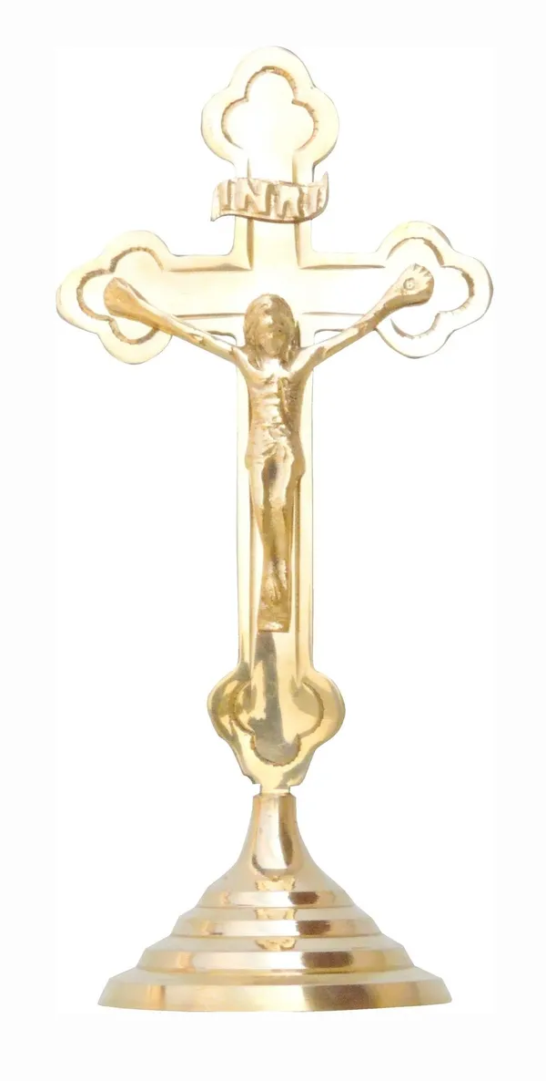 Brass_Decorative_Showpiece_Jesus_On_Cross_-_3x2.5x6.5_inch_(F377_A)