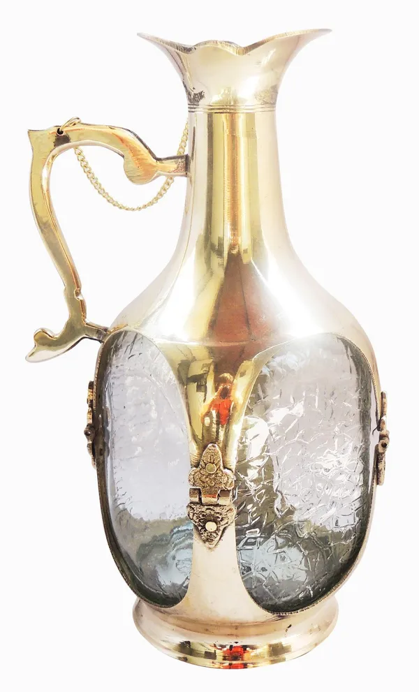 Brass_Antique_Jug_-_4x4x10_inch,_750_ML_(F399_A)