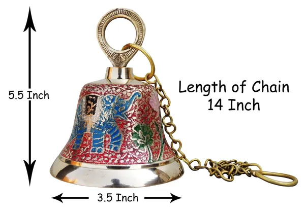 Brass_Hanging_Temple_Pooja_Bell,_Bell_Red_Color_-_3.5x3.5x5.5_inch_(F516_A)