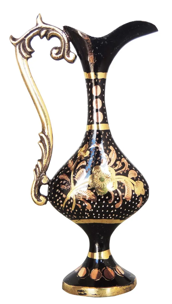 Brass_Home_&_Garden_Decorative_Surahi_Shape_Flower_Pot,_Vase_-_3.8x5.5x7_inch_(F566_C)