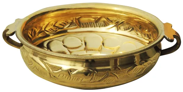 Brass_Urli_With_Handwork_Diameter_8_Inch_500_gm_(F574_B)_-_8x8x2.8_inch_(F574_B)