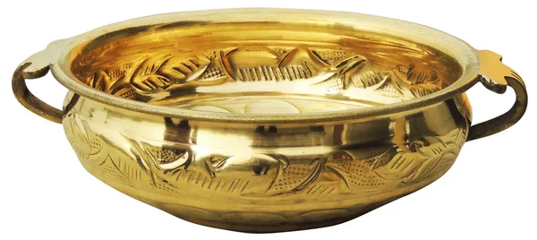 Brass_Urli_With_Handwork_Diameter_8_Inch_500_gm_(F574_B)_-_8x8x2.8_inch_(F574_B)