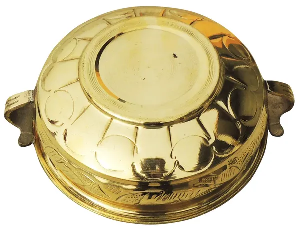 Brass_Urli_With_Handwork_Diameter_8_Inch_500_gm_(F574_B)_-_8x8x2.8_inch_(F574_B)