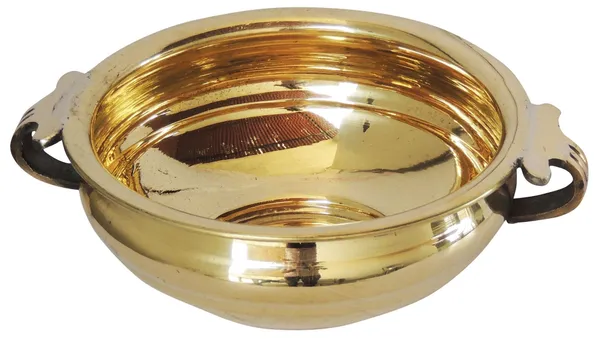 Brass_Urli_2_Liter_Diameter_6.3_Inch_(F594_B)_-_6.3x6.3x2.5_inch_(F594_B)