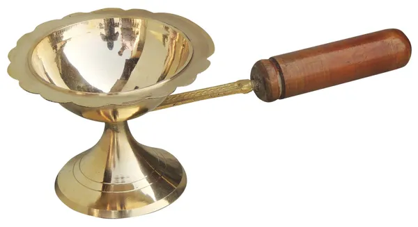 Brass_Table_Decor_Oil_Lamp_Deepak_With_Wooden_Handle_-_7.3x3.5x2.6_inch_(F627_D)