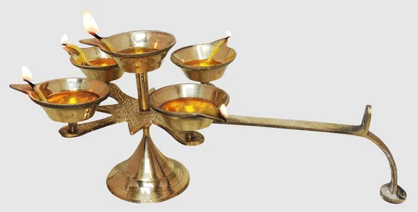 Brass_Table_Decor_Star_Deepak,_Oil_Lamp_-_11x6.5x4.6_Inch_(F628_E)
