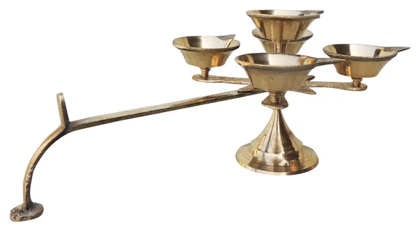 Brass_Table_Decor_Star_Deepak,_Oil_Lamp_-_11x6.5x4.6_Inch_(F628_E)
