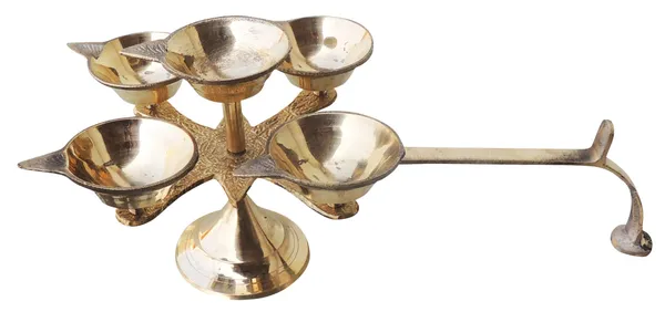 Brass_Table_Decor_Star_Deepak,_Oil_Lamp_-_11x6.5x4.6_Inch_(F628_E)