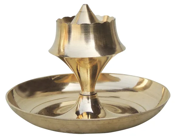 Brass_God_Temple_Agardan,_Agarbatti_Stand_Plate_-_4.3x4.3x3_inch_(F637_C)