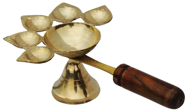 Lakdhi_Panch_Arti_No._1_-_6.6x4.4x2.2_inch_(F649_B)_-_Pack_of_2