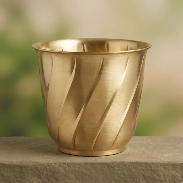Brass_Planter_Pot_Gamala_Diameter_8_Inch_weight_460_gm_(F653_E)_-_8x8x7.5_inch_(F653_E)