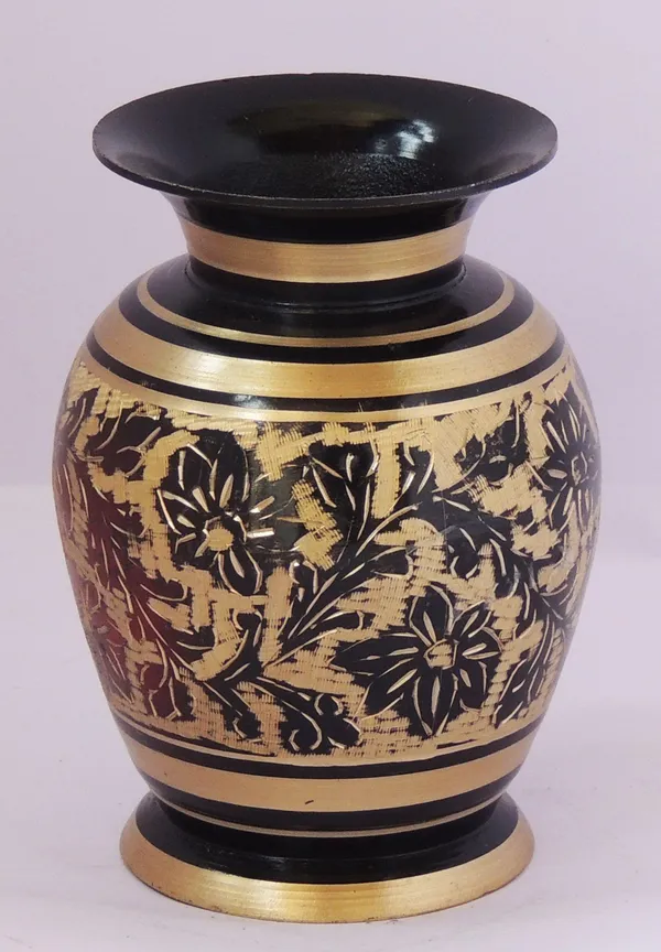 Brass_Home_&_Garden_Decorative_Flower_Pot_,_Vase_-_3.2x3.5x4_inch_(F660_D)