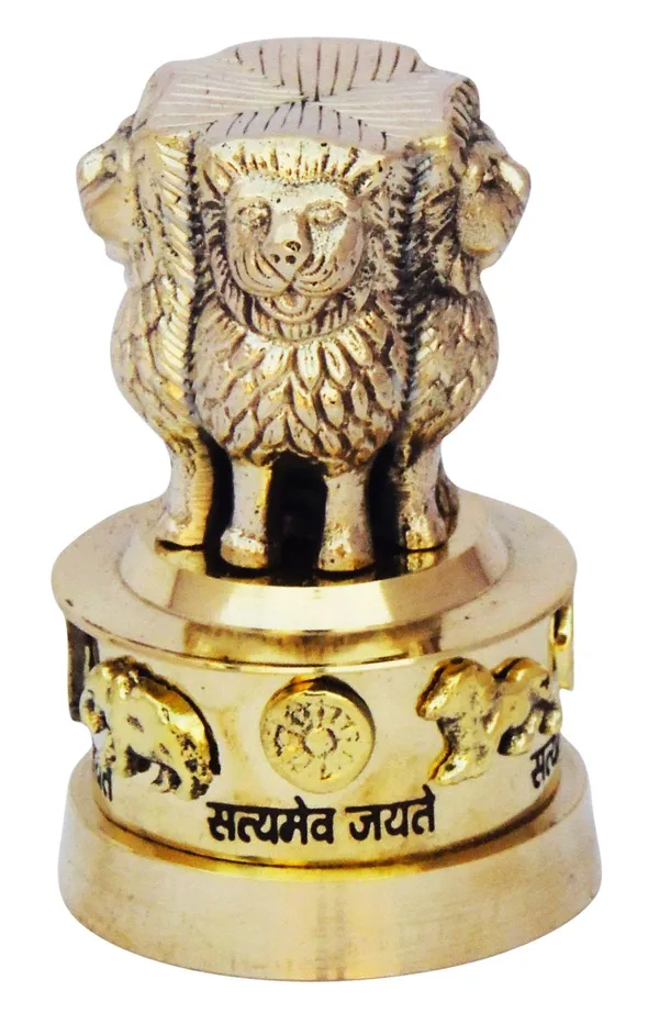Brass_Table_Decor_Showpiece_Ashok_Lath_-_2x2x3.2_inch_(F670_C)