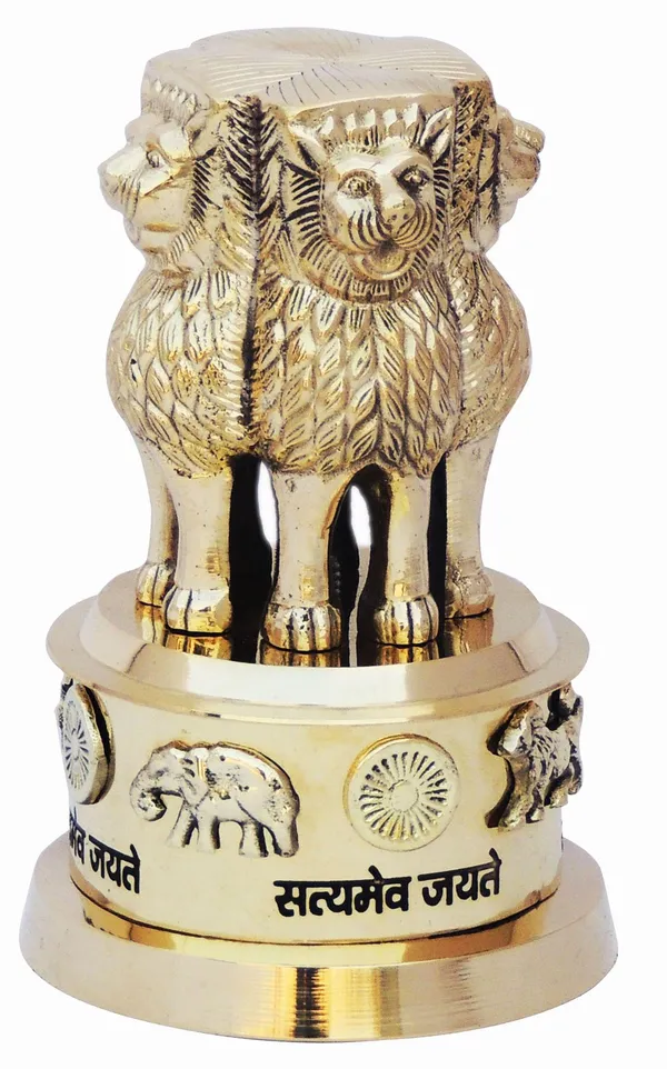 Brass_Table_Decor_Showpiece_Ashok_Lath_-_3.5x3.5x6_inch_(F670_F)