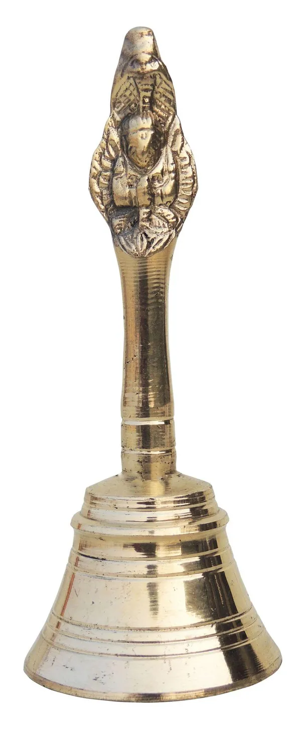 Brass_Pooja_Hand_Bell,_Garun_Ganti_(1/10)_-_1.7x1.7x4.1_inch_(F676_B)_-_Pack_of_2