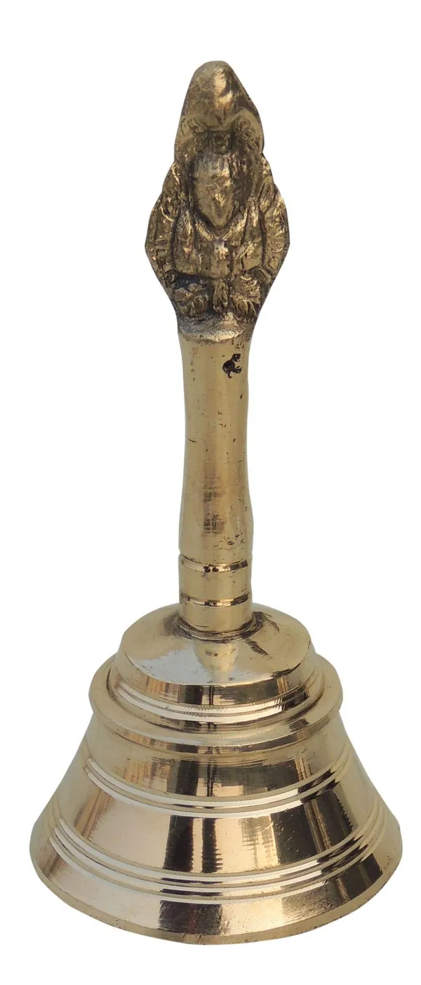 Brass_Pooja_Hand_Bell,_Garun_Ganti_(1/4)_-_2.5x2.5x5.5_inch_(F676_F)