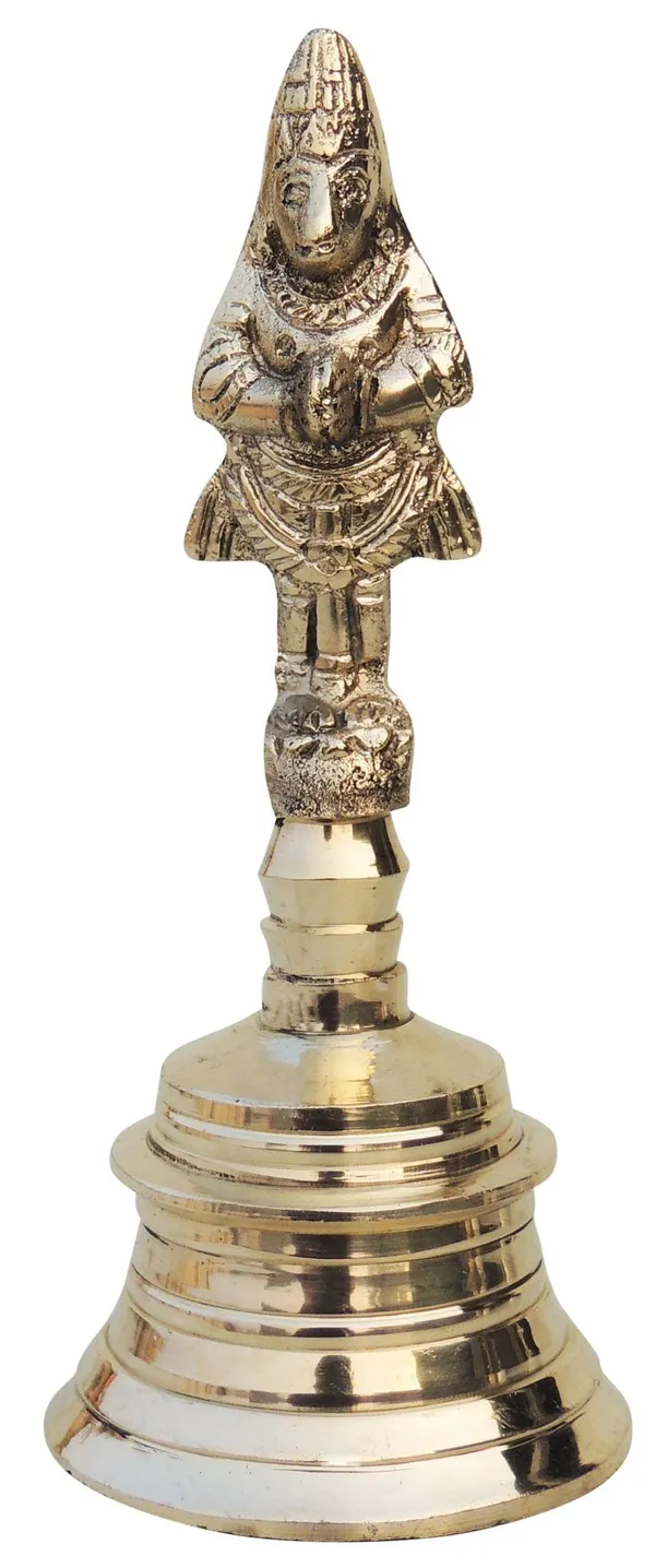 Brass_Pooja_Hand_Bell,_Hanuman_Ganti_(1/2)_-_3.1x3.1x7.5_inch_(F677_H)