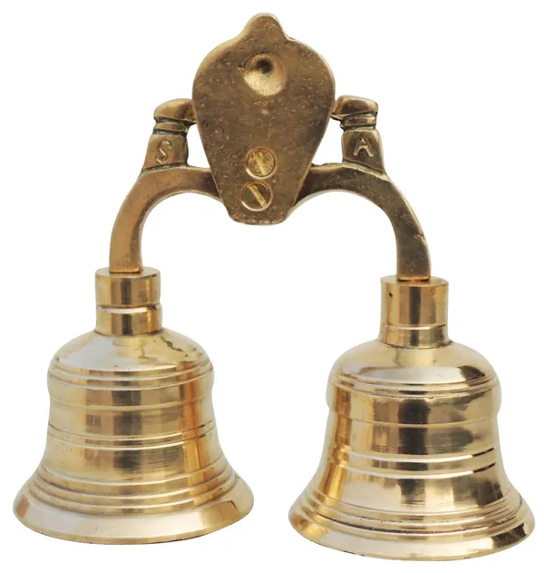 Brass_Pooja_2_Combined_Bell,_Double_Ganti_-_5.1x2.2x4.6_inch_(F679_C)