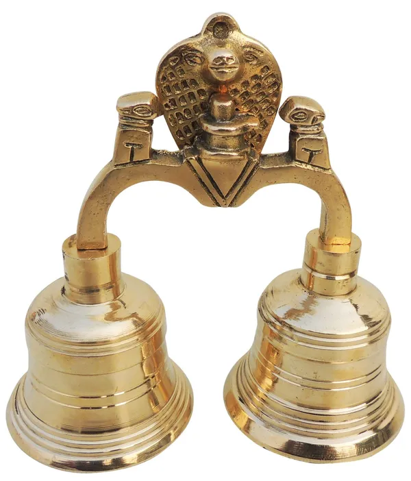 Brass_Pooja_2_Combined_Bell,_Double_Ganti_-_5.1x2.2x4.6_inch_(F679_C)