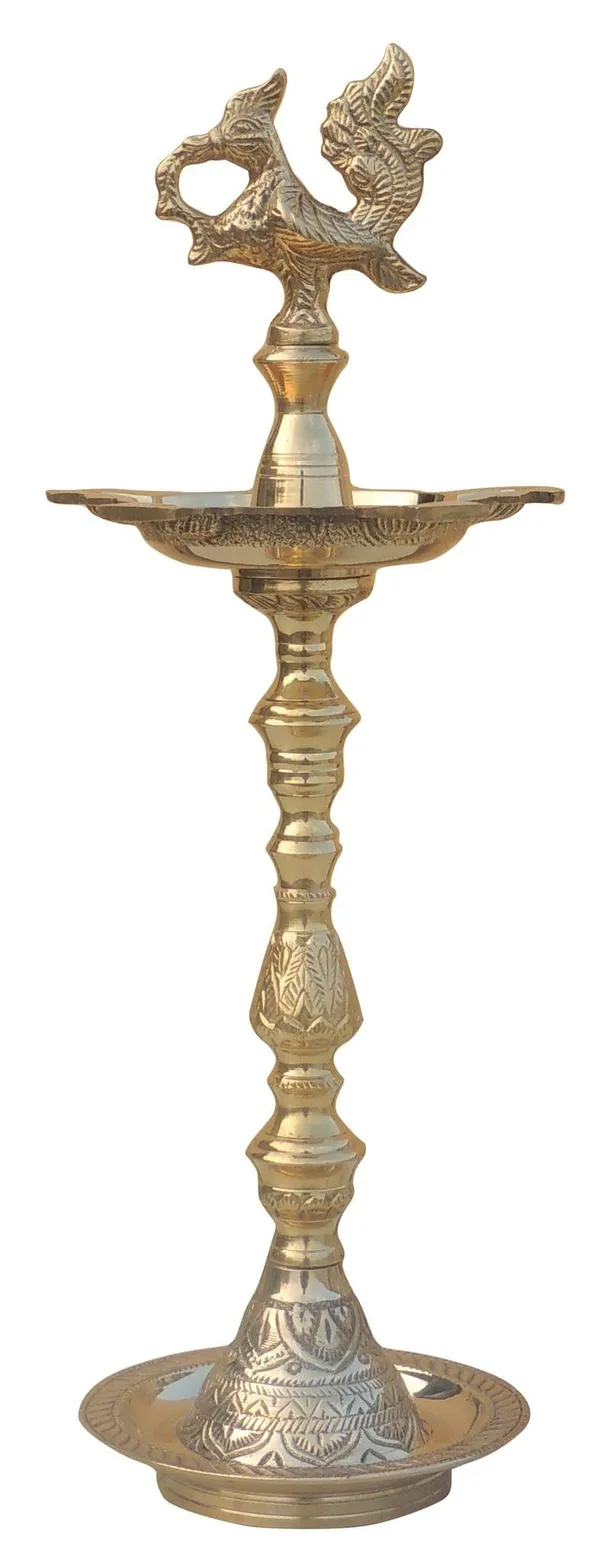 Brass_Table_Decor_Mahabharat_Oil_Lamp,_Deepak_-_5x5x17_Inch_(F686_A)