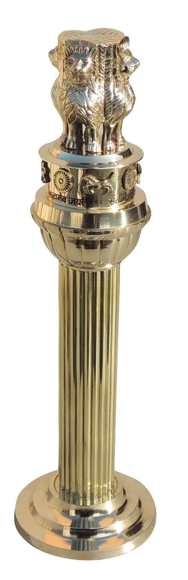 Brass_Showpiece_Ashok_Lath_Statue_-_4x4x13.2_Inch_(F691_G_)
