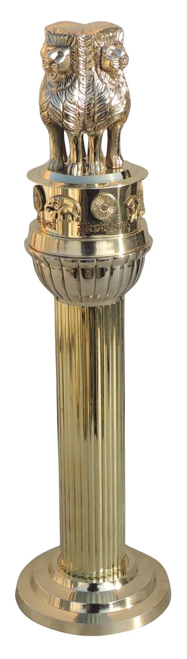 Brass_Showpiece_Ashok_Lath_Statue_-_5x5x17_Inch_(_F691_I)