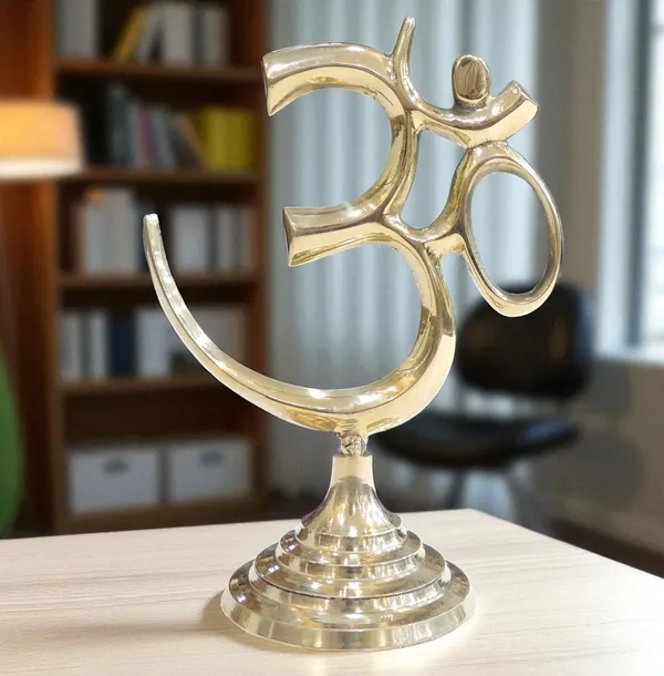 Brass_Home_Decor_Standing_Om_-_4.5x2.5x6.5_Inch_(F785_D)