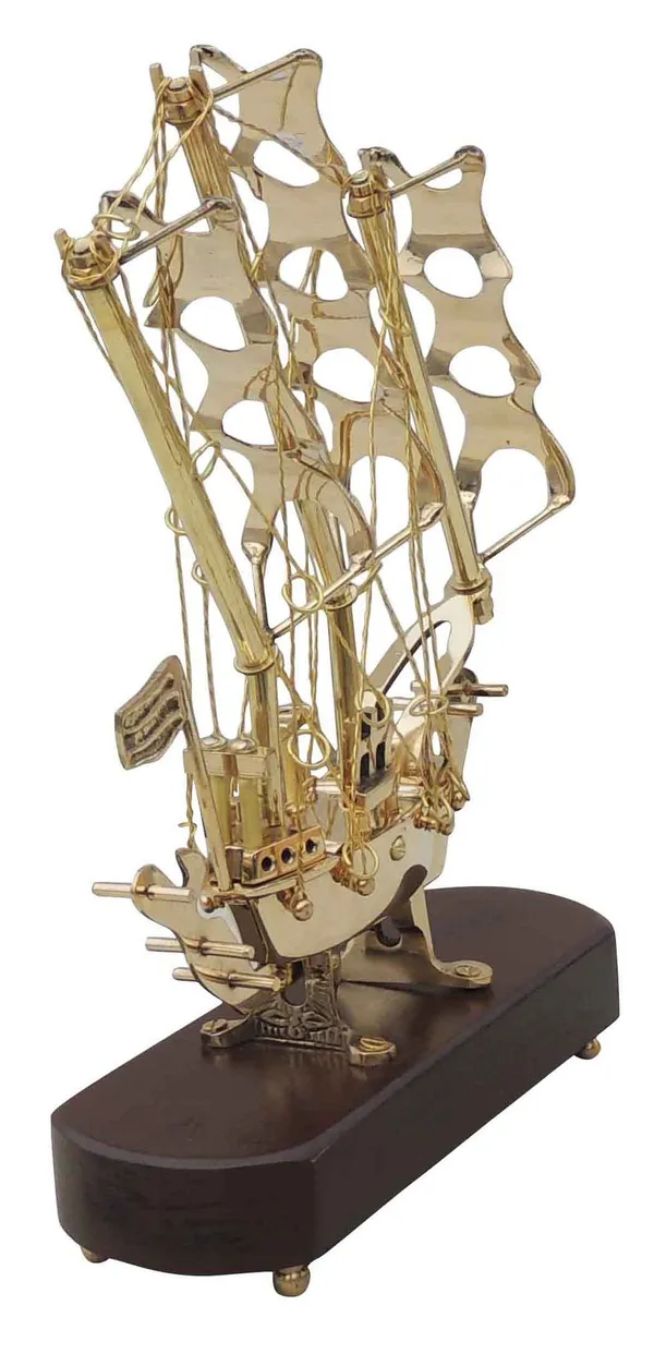 Brass_Table_Decor_Showpiece_Ship_7x2.5x10_Inch_(MR128_X)