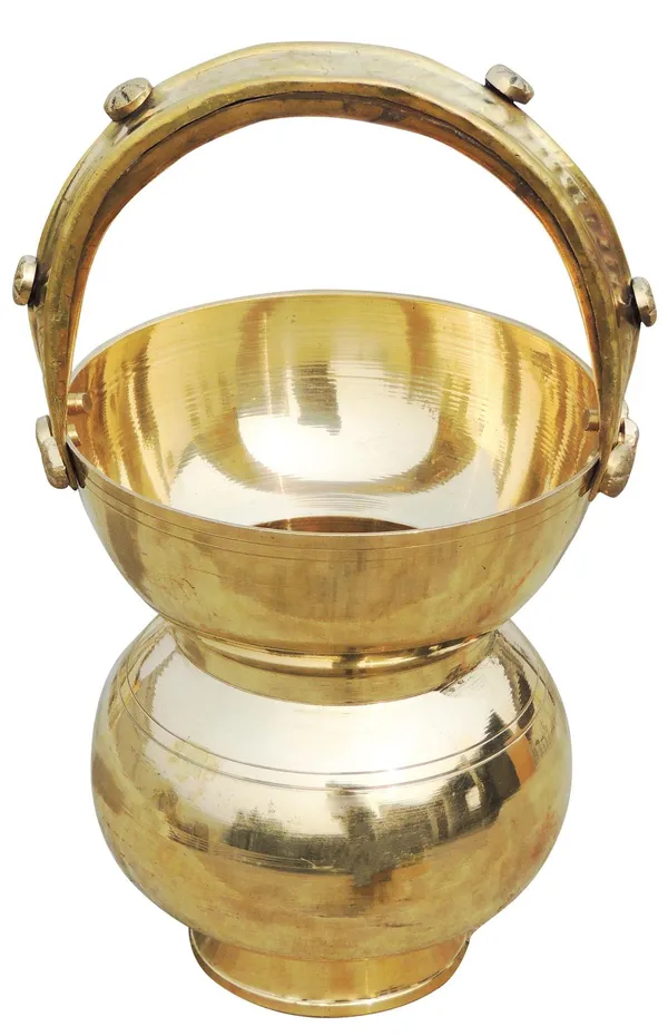 Brass_Kamandal,_1.4_Liter_-_5.7x5.7x10.5_inch_(Z129_D)