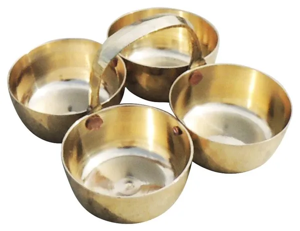 Brass_Chokta_Small_4_Bowl_Combined-_3.1x3.1x1.8_inch_(Z142_B)