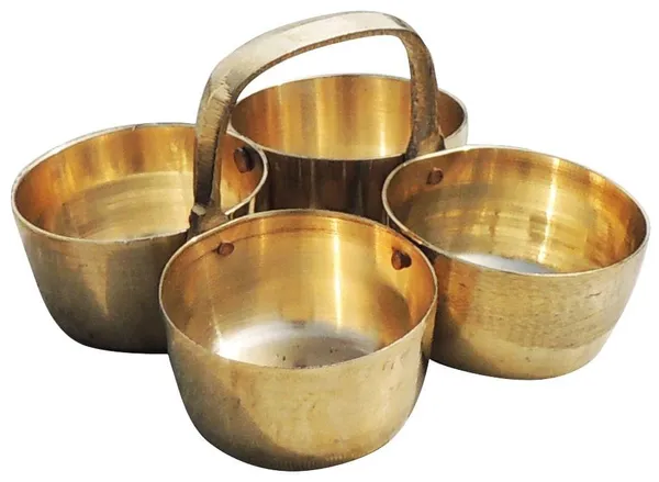 Brass_Chokta_Small_4_Bowl_Combined_-_3.6x3.6x2.3_inch_(Z142_D)