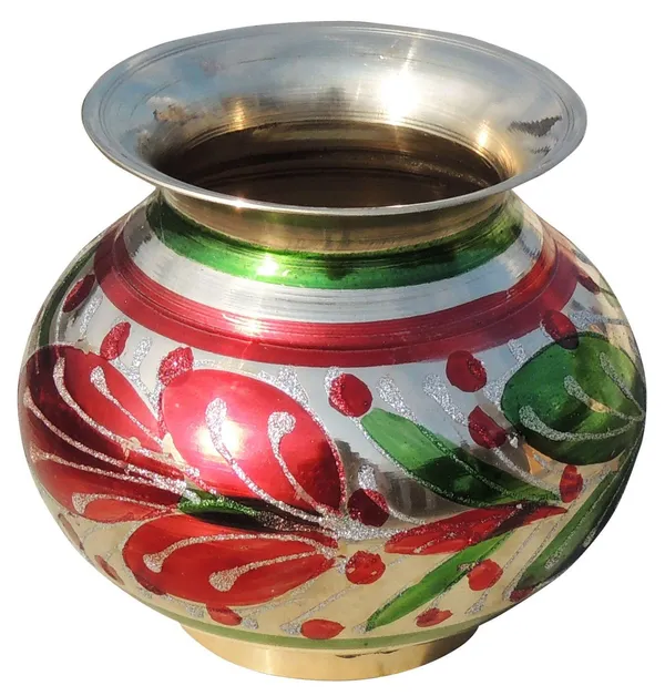 Brass_Matki_Colour_No._6,_600_ML_-_4.3x3.6x4_inch_(Z152_C)