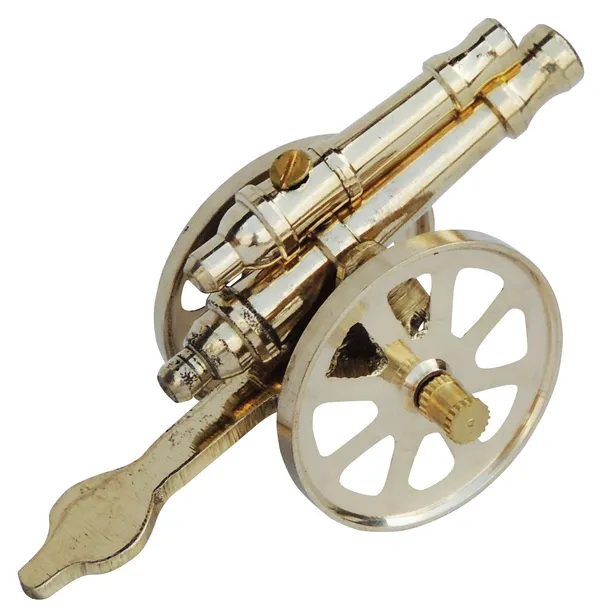 Brass_Small_Toop_Cannon_No_4_-_3.5x1.7x1.7_inch_(Z172_B)_-_Pack_of_2