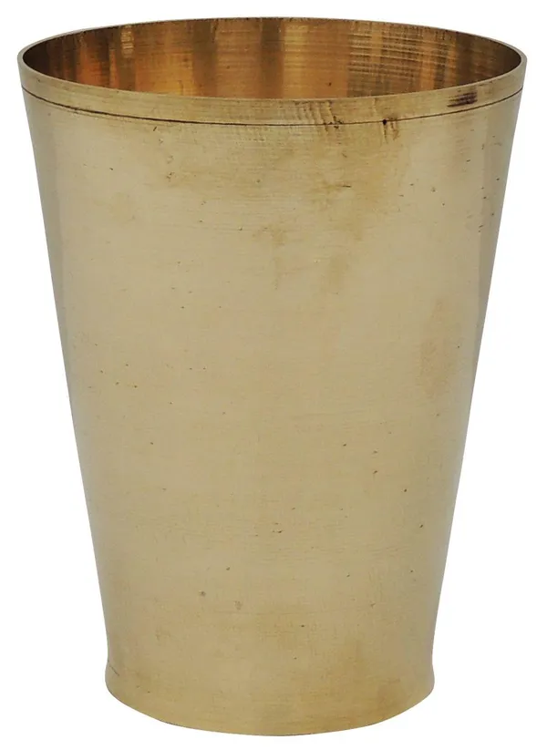Brass_Glass_Embose_No._5_250_Ml_-_2.9x2.9x3.8_inch_(Z176_F)_-_Pack_of_2