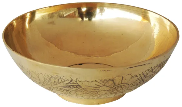Brass_Bowl_Katora_Embose_Medium_-_4.7x4.7x2_inch_(Z215_C)