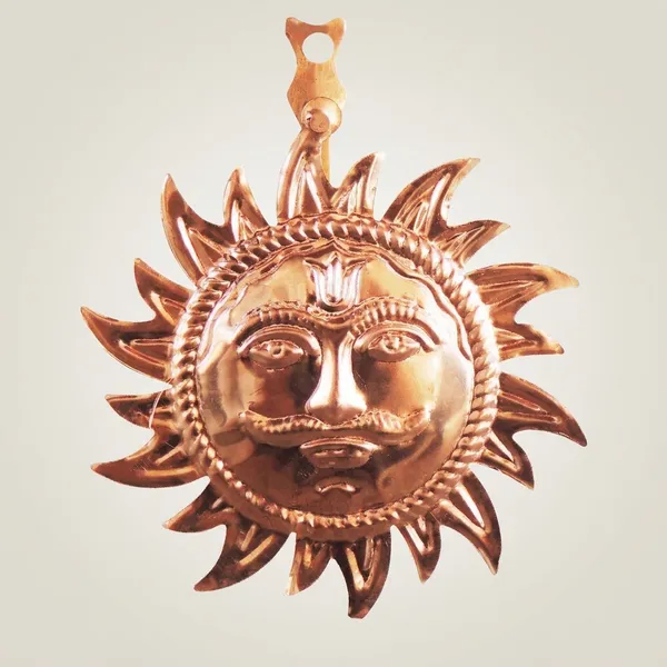 Copper_Showpiece_Wall_Hanging_Sun_-_4.5x0.5x5_inch_(Z219_C)_-_Pack_of_2