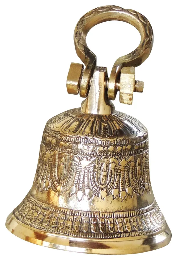 Brass_Hanging_Temple_Pooja_Bell,_Ghanta_Embose_-_3.5x3.5x5.5_inch_(Z221_C)