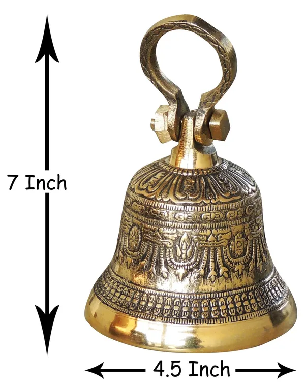 Brass_Hanging_Temple_Pooja_Bell,_Ghanta_Embose_-_4.5x4.5x7_inch_(Z221_D)