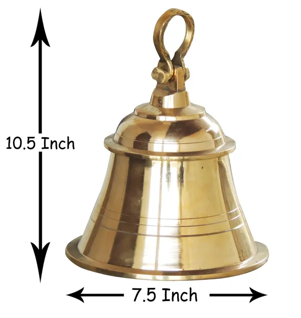 Brass_Hanging_Temple_Pooja_Bell,_Ghanta_Plain_-_7.5x7.5x10.5_inch_(Z222_E)