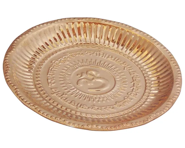 Copper_Om_Plate_Design_-_8x8x1_inch_(Z230_D)