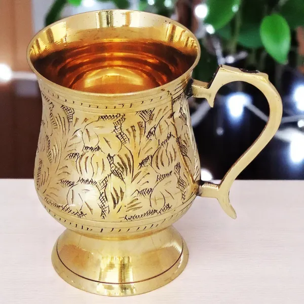 Brass_Beer_Mug_Glass_300_Ml_-_5x3.5x4.5_inch_(Z266_C)