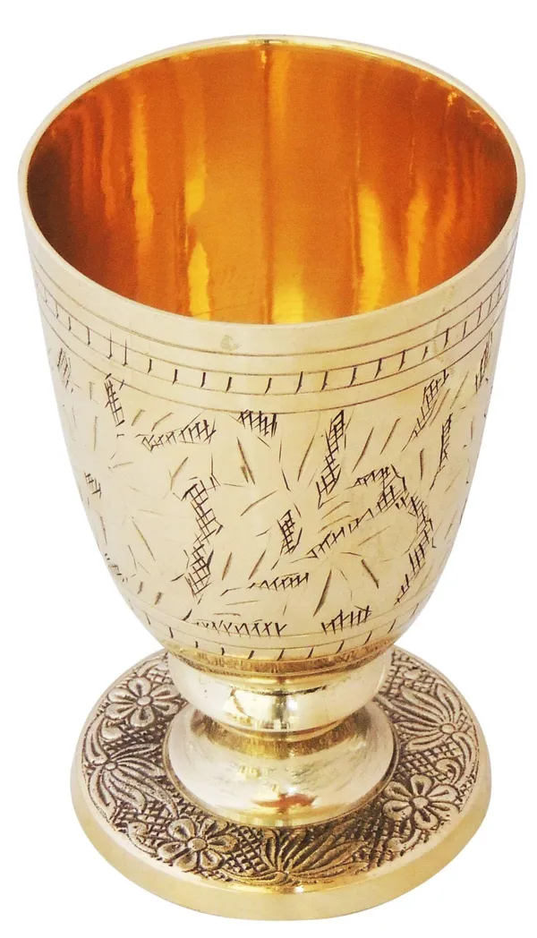 Pure_Brass_Glass,_260_ML_-_3x3x5_inch_(Z268_F)