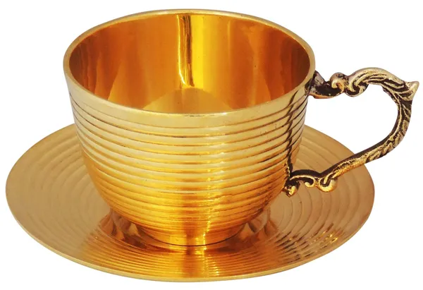 Brass_Cup_And_Saucer_Set_-_110_Ml_-_4.5x4.5x2.5_inch_(Z272_C)