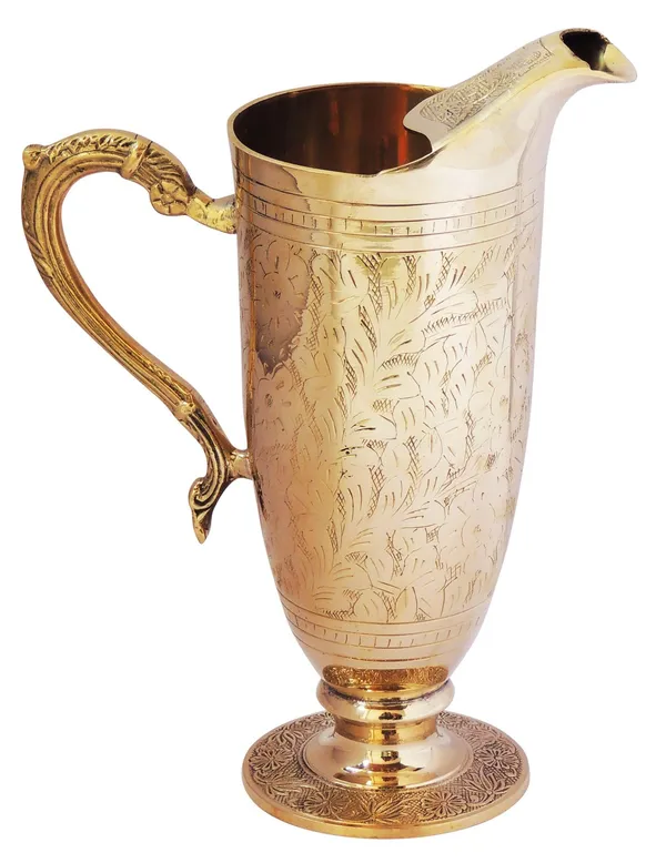 Brass_Jug_Mughal_Design_1.3_Litre_-_9x5x12_inch_(Z282_C)