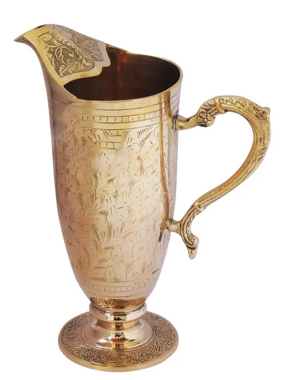 Brass_Jug_Mughal_Design_1.3_Litre_-_9x5x12_inch_(Z282_C)