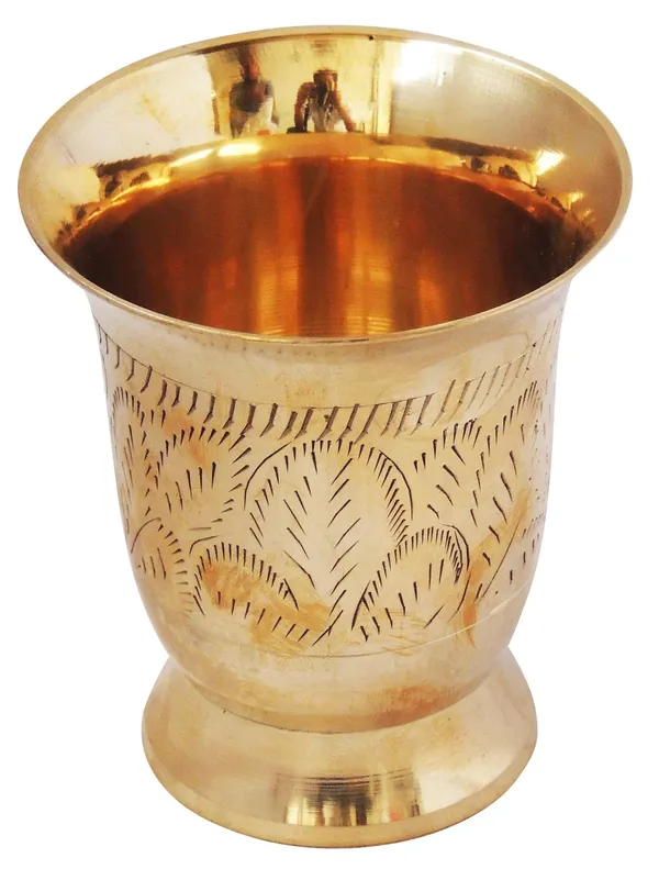 Brass_Lemon_Glass_200_Ml_-_3.6x3.6x3.8_inch_(Z304_D)