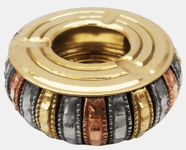 Brass_Ashtray,_Ash_Tray_-_3x3x1.5_inch_(Z337_C)_-_Pack_of_2
