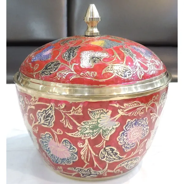 Brass_Powder_Pot_-_6x6x6.5_Inch_(Z377_G)
